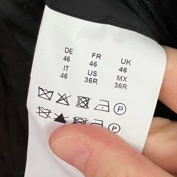 Boss black wool cashmere jacket 36R - Picture 10 of 11